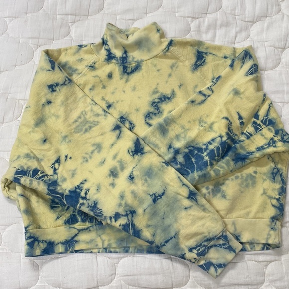 Groceries Apparel Vegetable-Dyed Organic Cotton Sweatshirt Elixir Crop Pullover - Picture 1 of 8